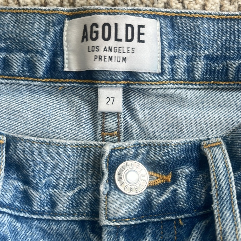 AGOLDE Parker Vintage Cutoff Shorts 27 - Picture 2 of 3